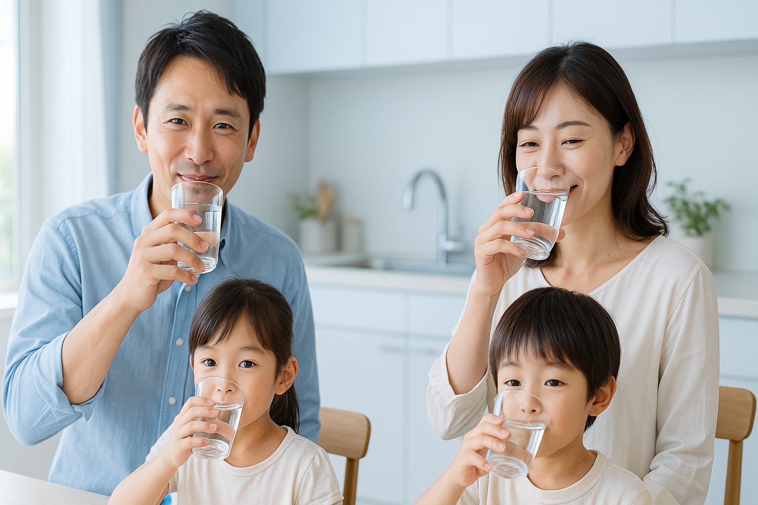 家族の健康を守る安心感